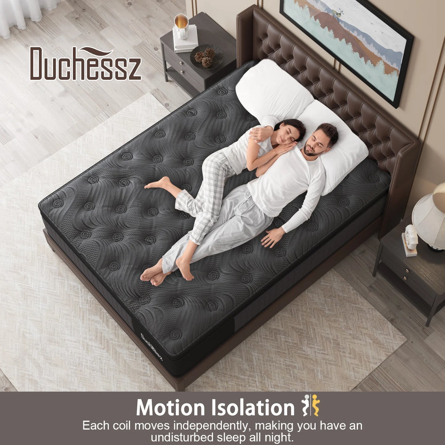 Luxury Hybrid Memory Foam Mattress