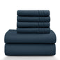 Brushed Microfiber Solid Sheet Set with Deep Pockets