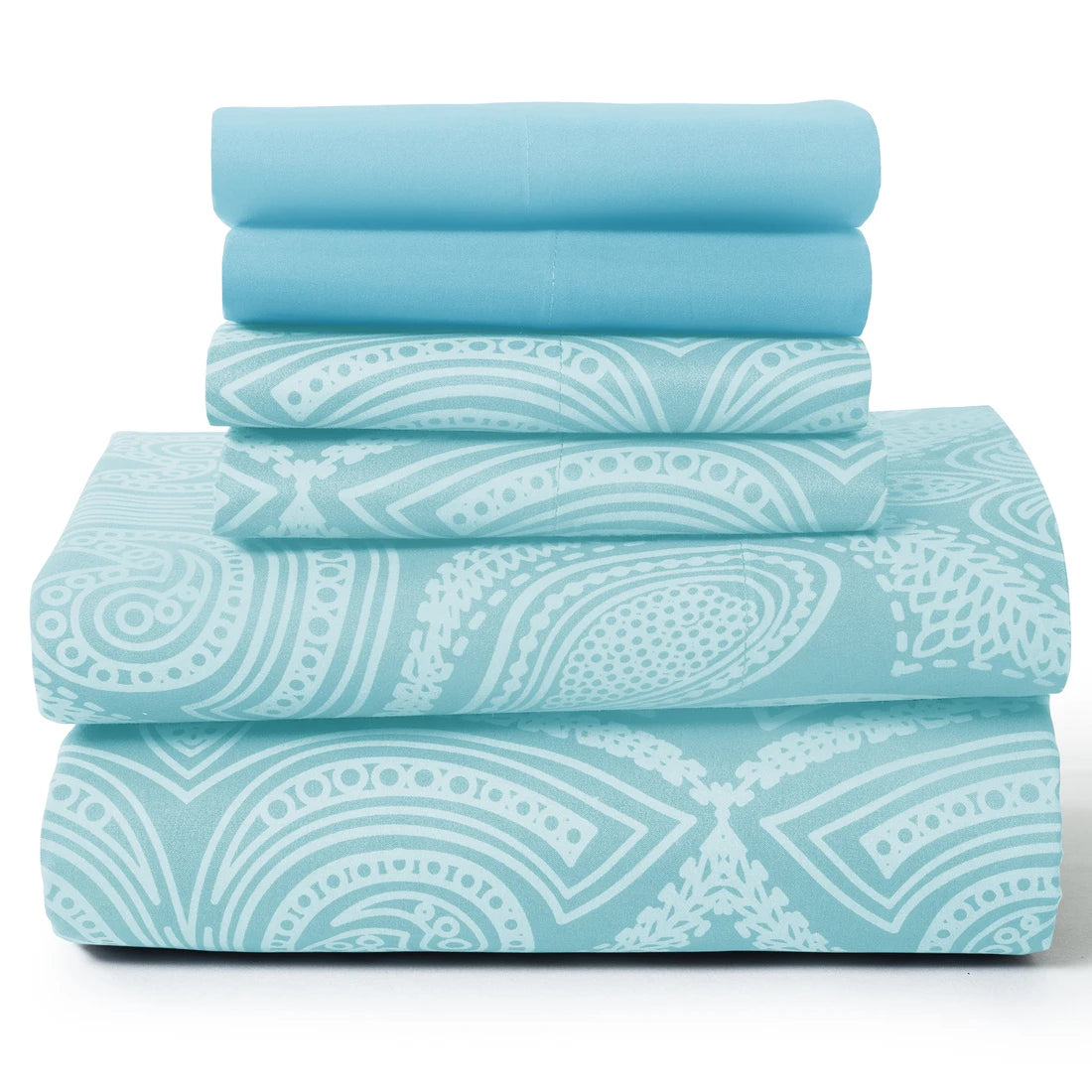Paisley Sheet Set with Luxurious Soft Microfiber