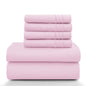 Brushed Microfiber Solid Sheet Set with Deep Pockets
