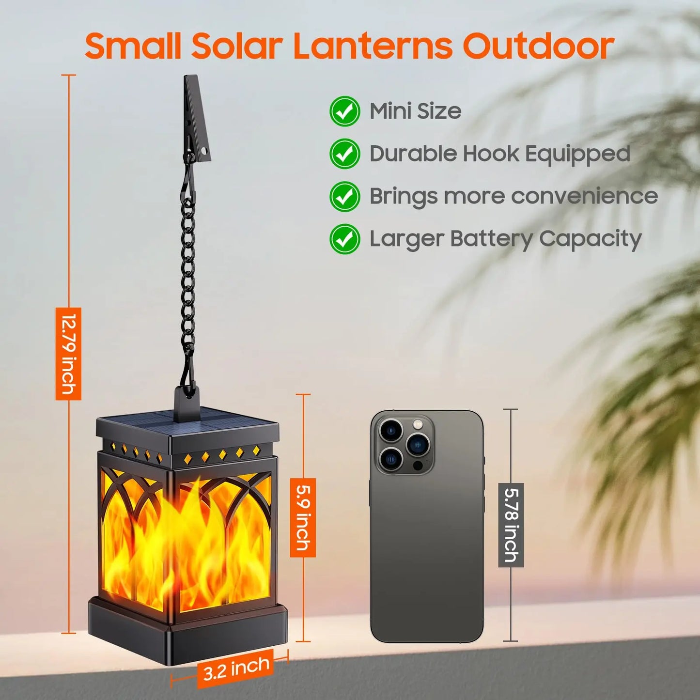 Decorative Hanging Solar Lantern Lights