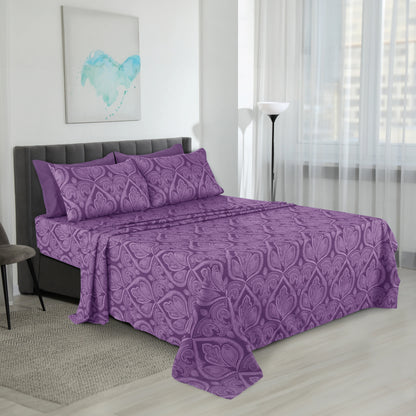 Paisley Sheet Set with Luxurious Soft Microfiber
