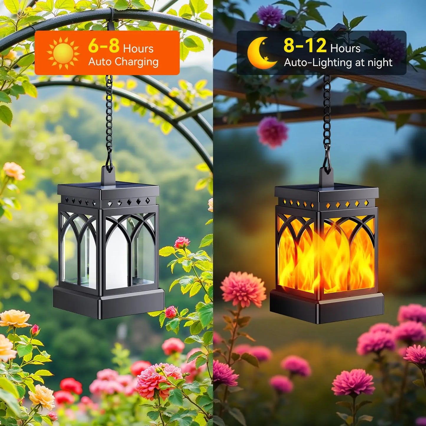 Decorative Hanging Solar Lantern Lights