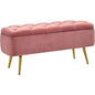 Modern Upholstered Ottoman with Storage