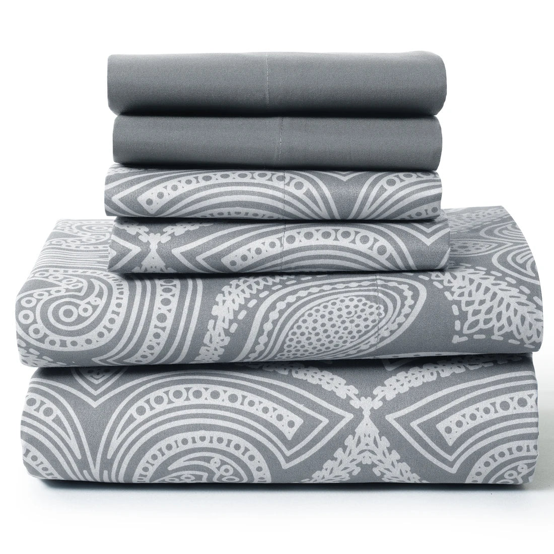 Paisley Sheet Set with Luxurious Soft Microfiber