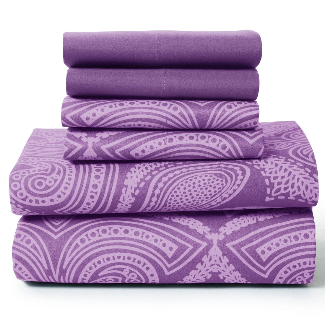 Paisley Sheet Set with Luxurious Soft Microfiber