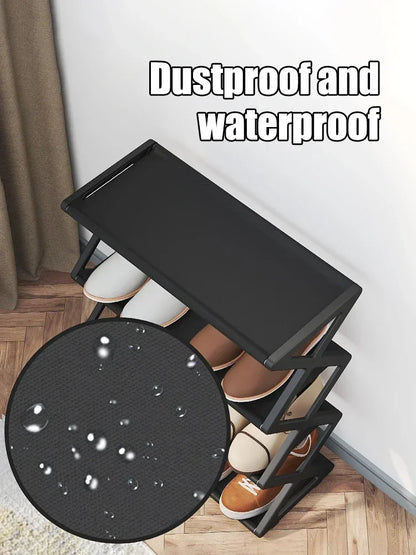 4-Tier Space-Saving Shoe Rack