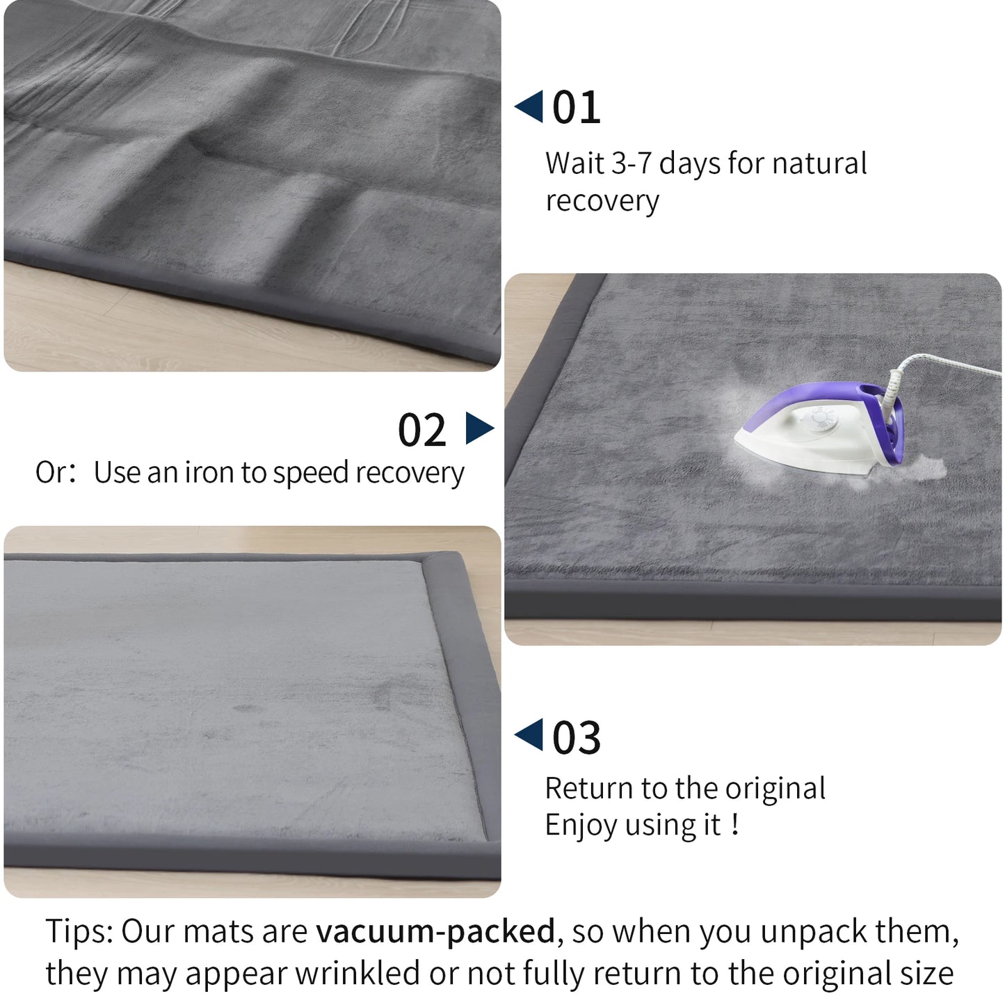 Thick Memory Foam Soft Non-Slip Rug