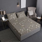 Vintage Floral Fitted Sheet Set | 3-Piece Deep Pocket Microfiber Bedding