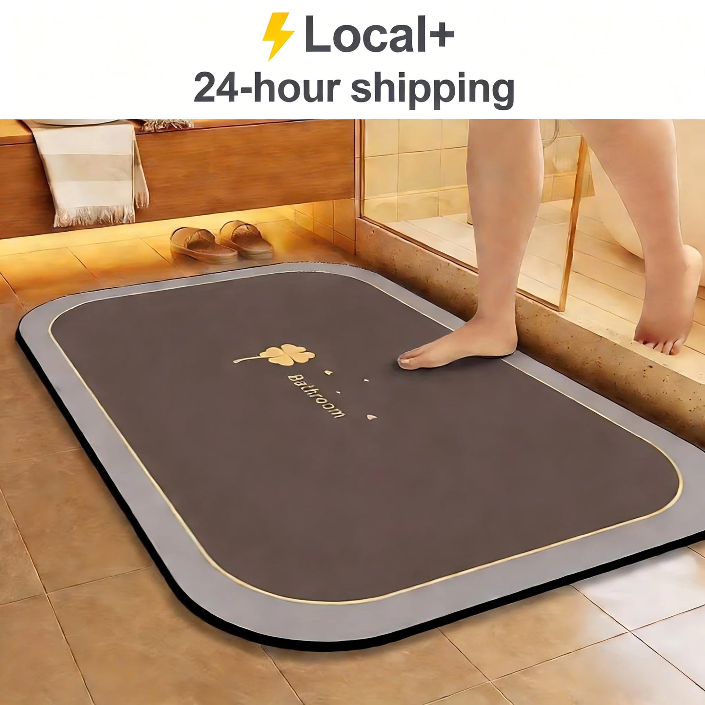 Quick Drying Diatomite Bath Mat