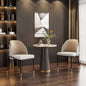 Modern Upholstered Dining Room Chairs, Set of 2