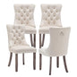 Modern Wingback Dining Room Chair Set
