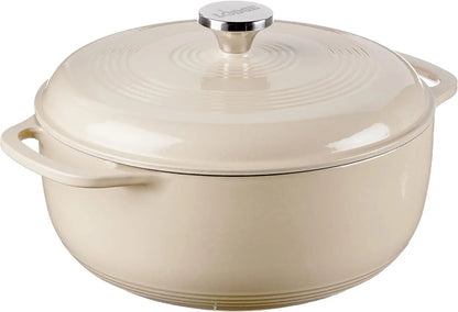 6-Quart Enameled Cast Iron Dutch Oven