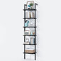 Stylish 6-Tier Metal Frame Ladder Shelf