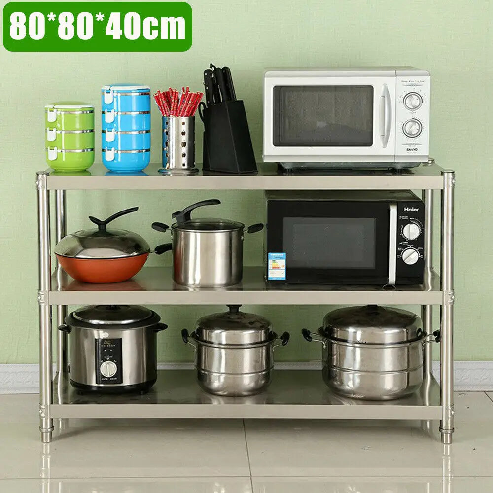 Heavy Duty Shelving, Stainless Steel Storage Rack