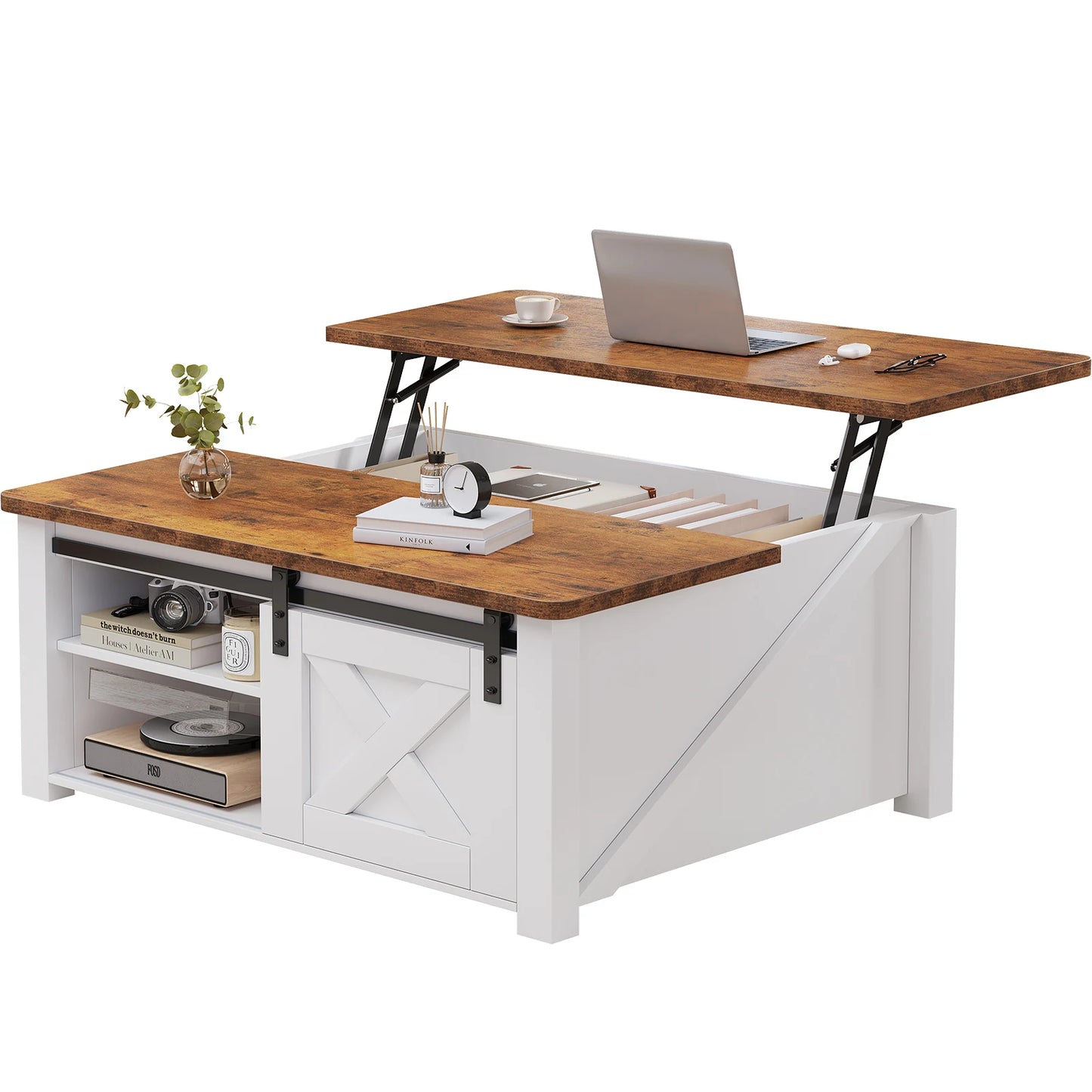 Lift-Top Coffee Table with Storage