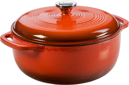 6-Quart Enameled Cast Iron Dutch Oven
