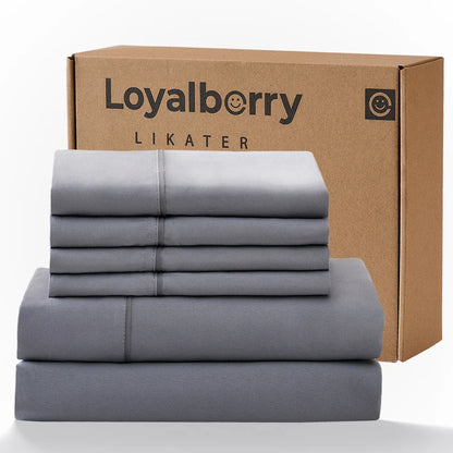 Cool & Soft 4-Piece Microfiber Sheet Set | Deep Pocket Bed Sheets Up to 18"