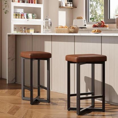 Modern Counter Height Bar Stool Set