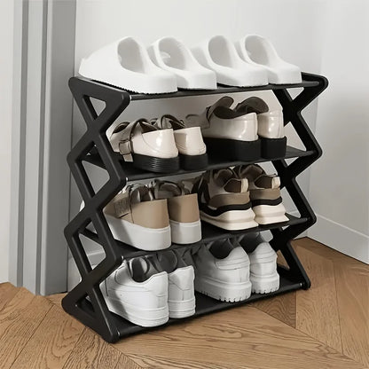 4-Tier Space-Saving Shoe Rack