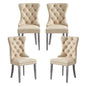 Modern Wingback Dining Room Chair Set