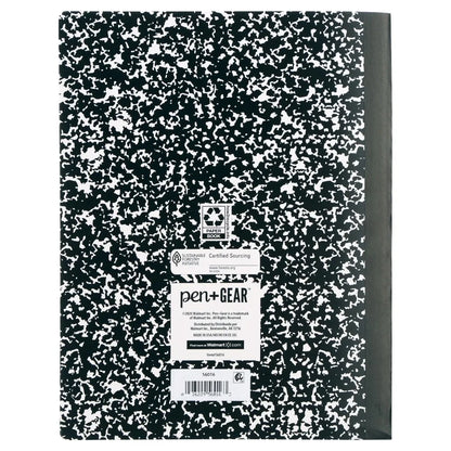 30-Pack College Ruled Composition Notebooks | 100 Sheets Each, Marble Cover