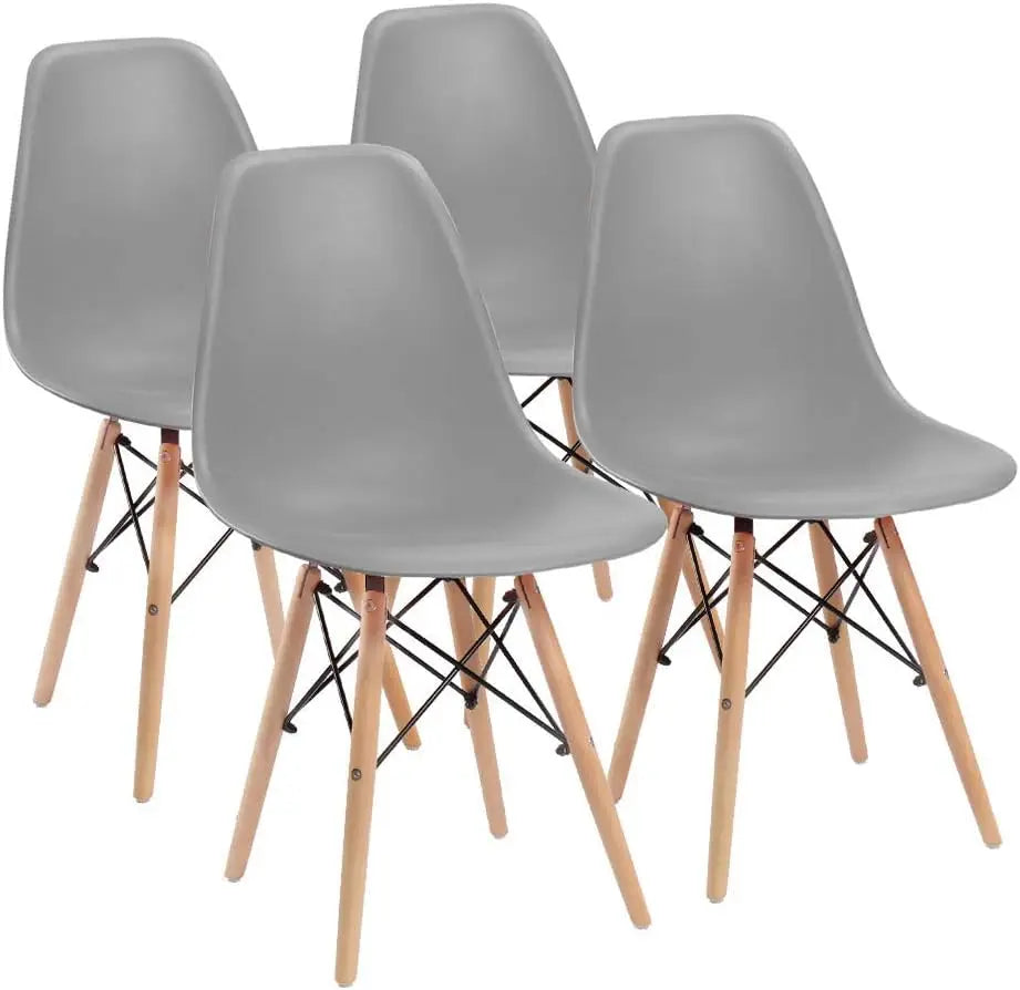 Mid-Century Modern Dining Chair Set