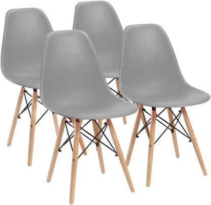 Mid-Century Modern Dining Chair Set
