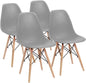 Mid-Century Modern Dining Chair Set
