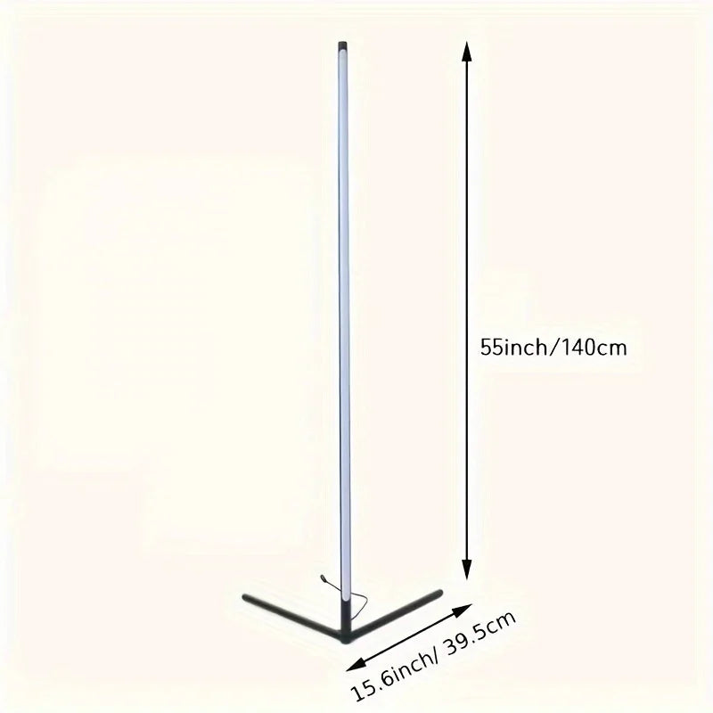 Beautifully Designed, Space-Saving LED Floor Lamp