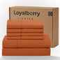 Cool & Soft 4-Piece Microfiber Sheet Set | Deep Pocket Bed Sheets Up to 18"