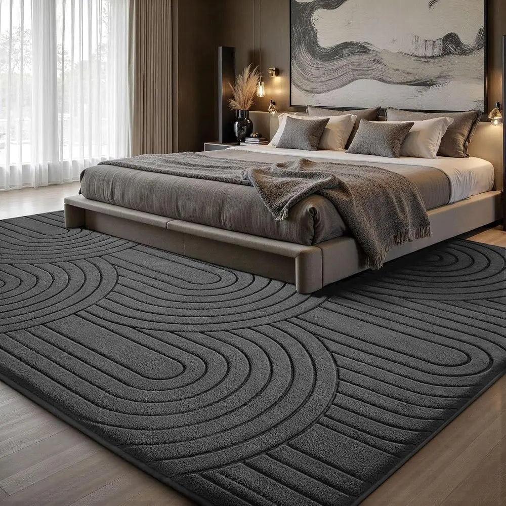 Plush Washable Area Rug