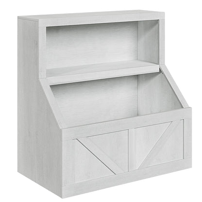 Wooden Kids Bookshelf & Toy Storage Organizer