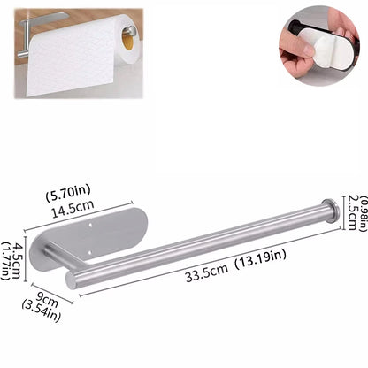 Modern Adhesive Paper Towel Holder