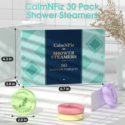 60 Pack Shower Steamers with 6 Scents