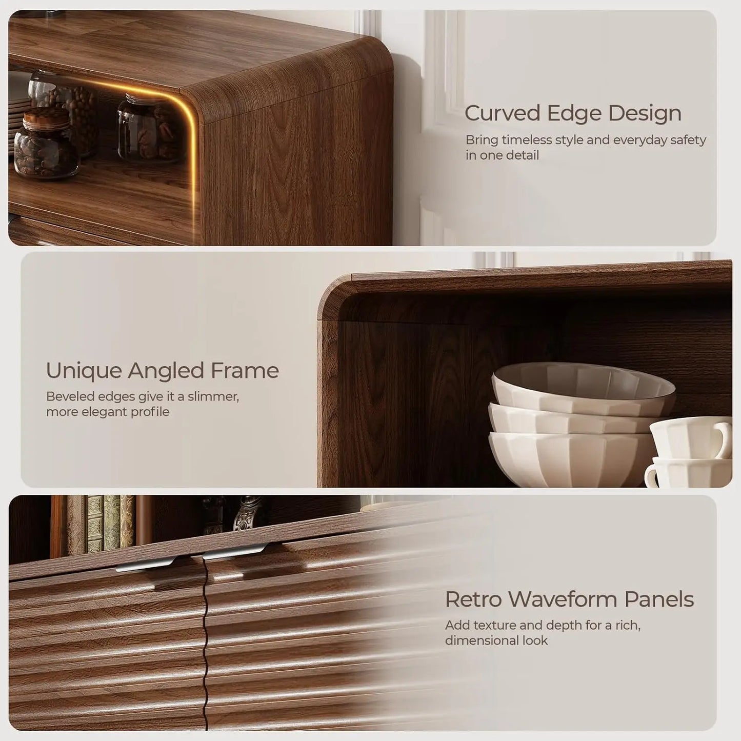 Stylish Sideboard Buffet Cabinet