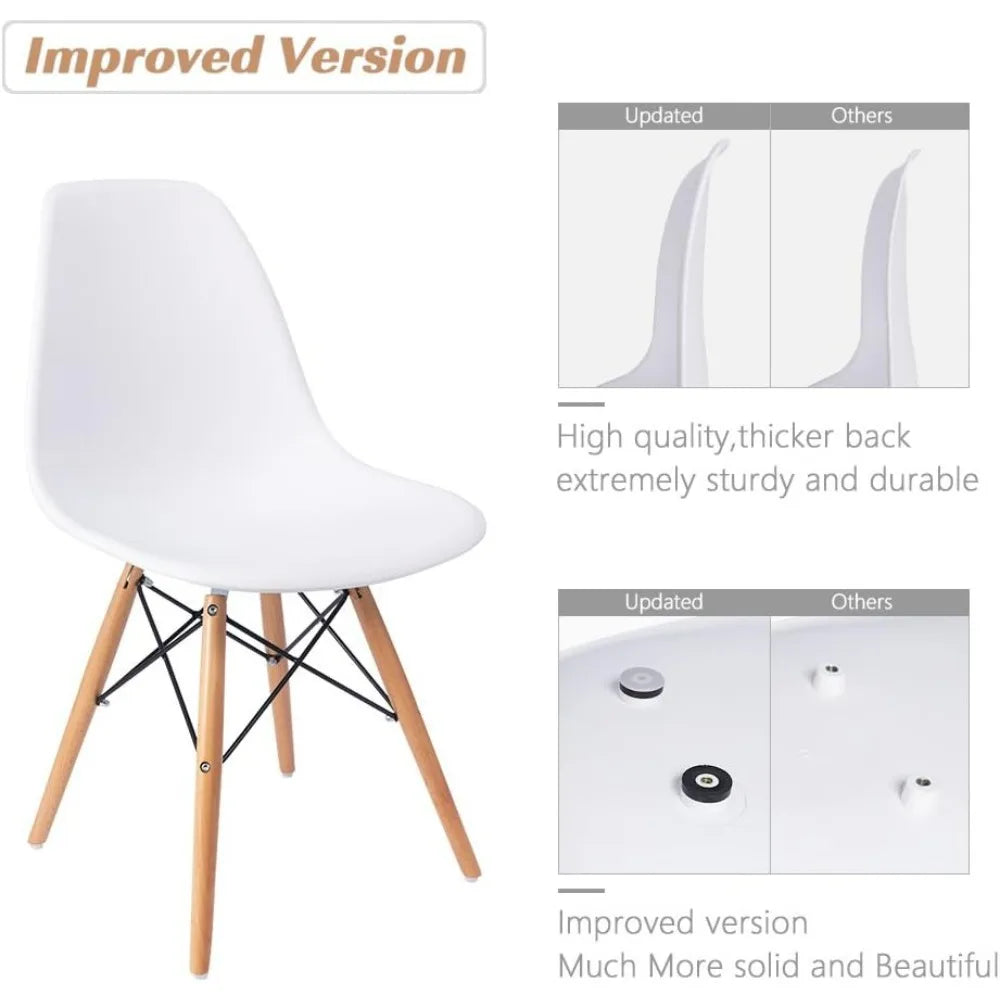 Mid-Century Modern Dining Chair Set