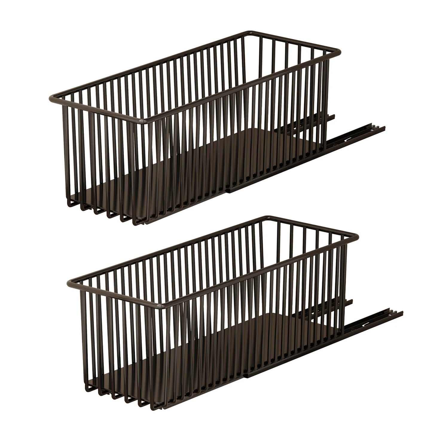 Space Saving Slide-Out Cabinet Organizers