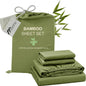 Luxury Cooling Bamboo Sheet Set | Ultra Soft Deep Pocket Bedding for Hot Sleepers