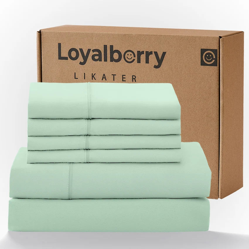 Cool & Soft 4-Piece Microfiber Sheet Set | Deep Pocket Bed Sheets Up to 18"