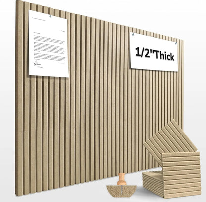 DIY Felt Wall Tiles Bulletin Board | High-Density Decorative Pin Board Panels