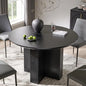 Luxury 47" Round Pedestal Dining Room Table