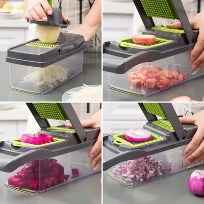 Multifunctional Food Chopper with Handle