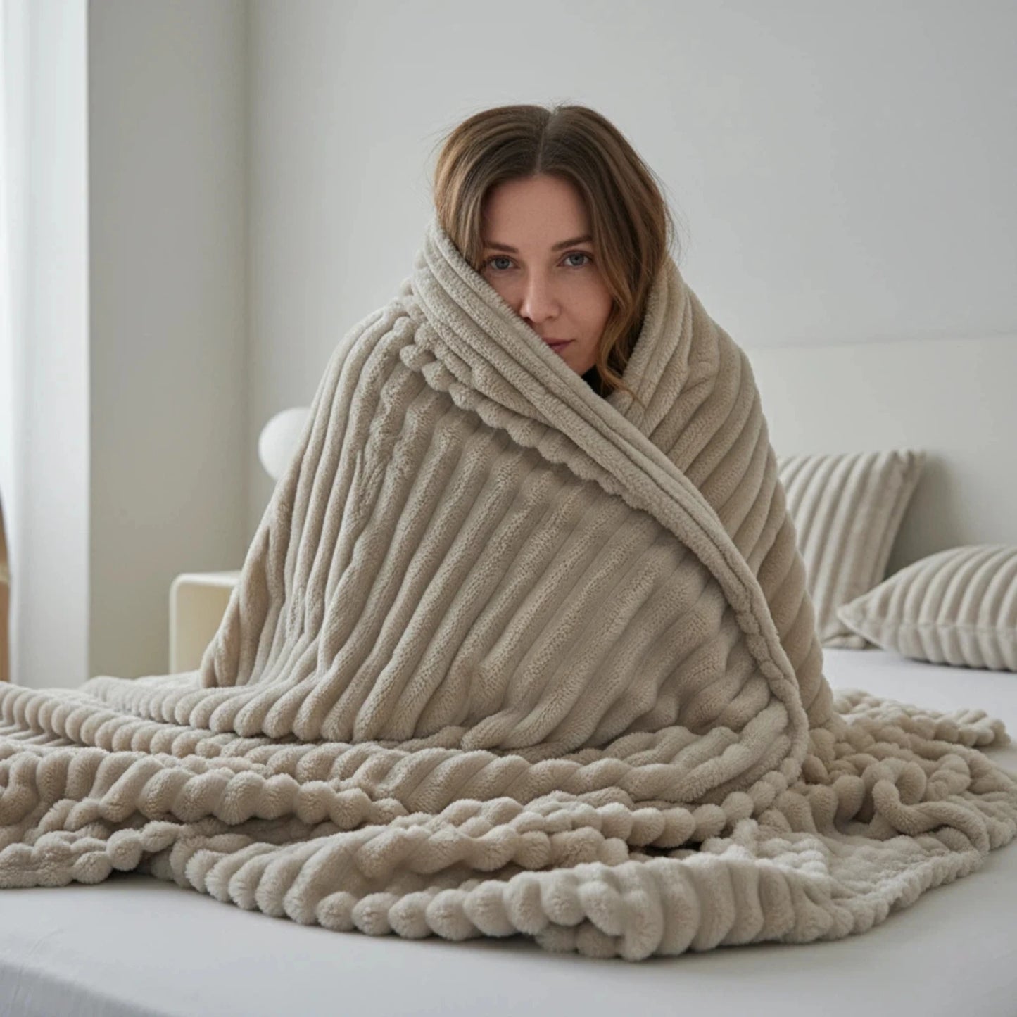 Cooling Ice Silk Summer Quilt | Lightweight Breathable Embroidered Bedding