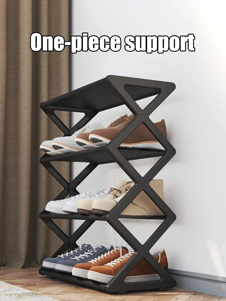 4-Tier Space-Saving Shoe Rack