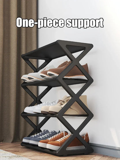 4-Tier Space-Saving Shoe Rack