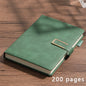 Vintage A5 Leather Notebook | Soft Cover Journal for Work, School & Meetings