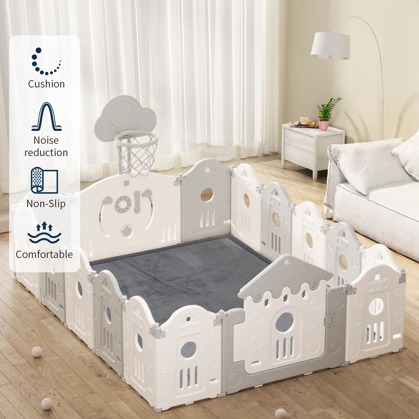 Thick Memory Foam Soft Non-Slip Rug