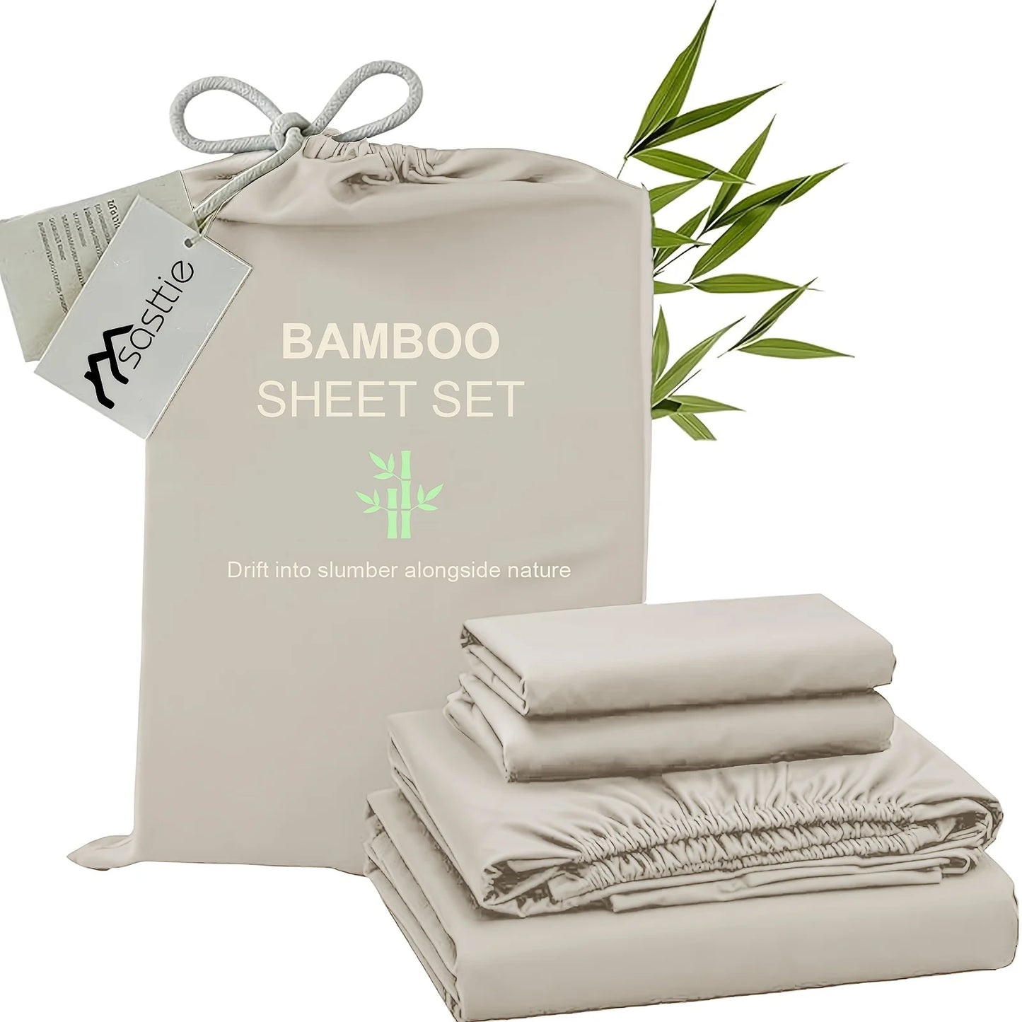 Luxury Cooling Bamboo Sheet Set | Ultra Soft Deep Pocket Bedding for Hot Sleepers