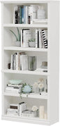 Modern 5-Tier Open Storage Bookshelf 
